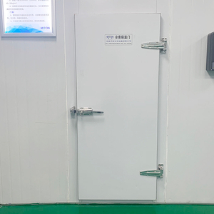 Porta articulada para armazenamento frio Porta giratória para sala fria para venda
